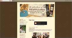 Desktop Screenshot of bigappleangie.com