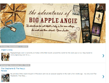 Tablet Screenshot of bigappleangie.com